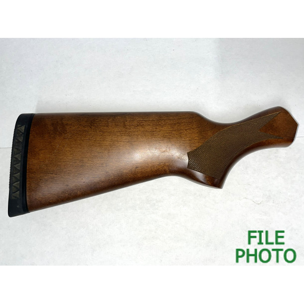 Butt Stock - Hard Wood - w/ Ventilated Recoil Pad - Checkered - Original Butt Stock - Hard Wood - w/ Ventilated Recoil Pad - Checkered - Original
